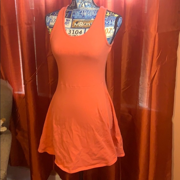 👑 Delias Coral Dress size M - Picture 2 of 4